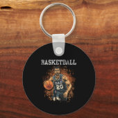 Porte-clés Basket papa Vintage (Recto)