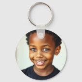 Porte-clés Basketball Anniversaire de la fête Photo (Verso)