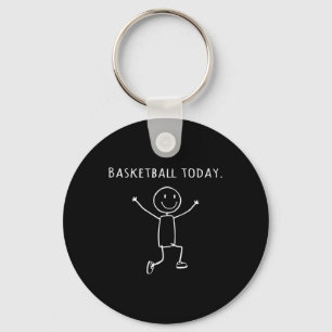 Porte-clés Basketball Drôle Aujourd'Hui Stick Personne Leap D