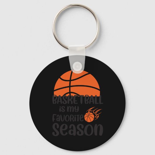 Porte-clés Basketball Est Ma Saison Préférée 12 (Recto)