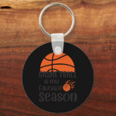 Porte-clés Basketball Est Ma Saison Préférée 12 (Recto)