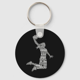 Porte-clés Basketball Fille Filles Enfants Filles