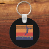 Porte-clés Basketball Heartbeat (Recto)