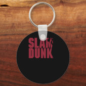 Porte-clés Basketball Slam Dunk (Recto)