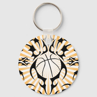 Porte-clés basketball. tribal.