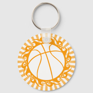 Porte-clés basketball. tribal.