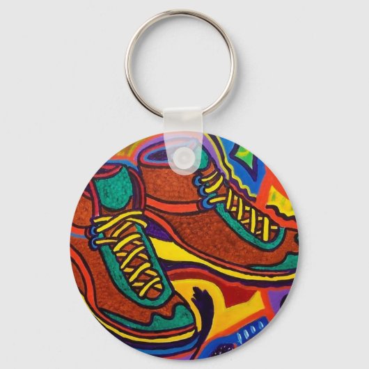 Porte-clés Baskets sportifs par Piliero (Recto)