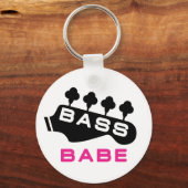 Porte-clés Bass Babe Cadeau Pour Baid (Recto)