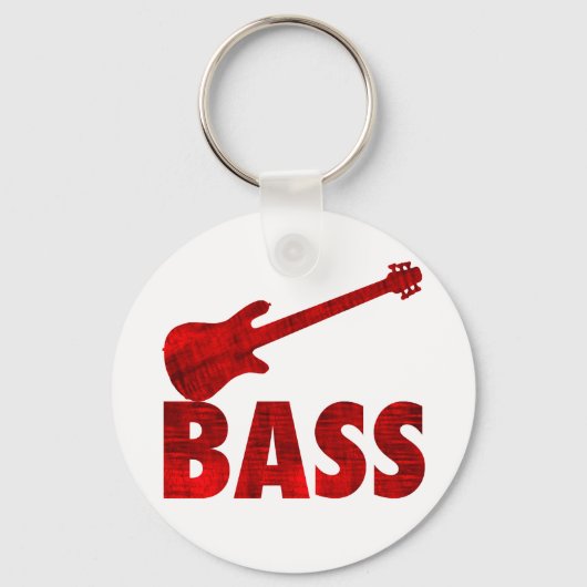 Porte-clés Bass Guitare (Recto)