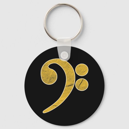 Porte-clés Bass Music Guitar Musician (Recto)