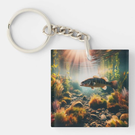 Porte-clés Basse-bouche sous-marine (Devant)