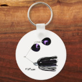 Porte-clés Basses de pêche artificielles (Recto)