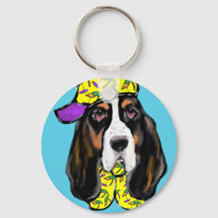 Porte-clés Basset Hound