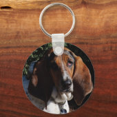 Porte-clés Basset Hound 01 (Recto)
