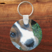 Porte-clés Basset Hound 02 (Recto)