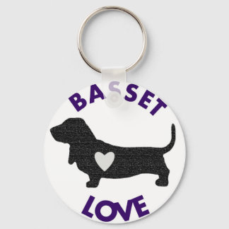Porte-clés Basset Love Porte - clé