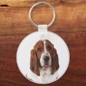 Porte-clés "Bassett Hound" (Recto)