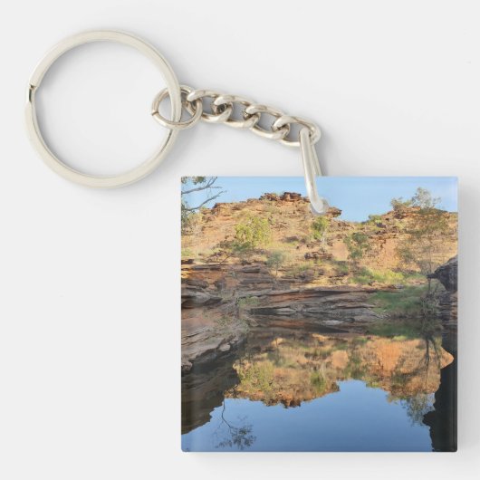 Porte-clés Bassin de roche de l'Outback (Devant)