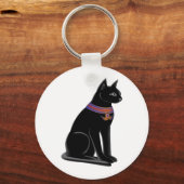 Porte-clés Bastet, déesse chatte égyptienne (Recto)