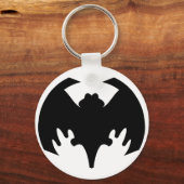 Porte-clés Bat Black Le MUSÉE Zazzle Cadeaux (Recto)