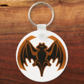 Porte-clés Bat Brown Le MUSÉE Zazzle Cadfts (Recto)