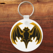 Porte-clés Bat Gold Le MUSÉE Zazzle Cadeaux (Recto)