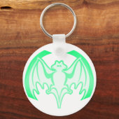 Porte-clés Bat Green Inv Le MUSÉE Zazzle Cadeaux (Recto)