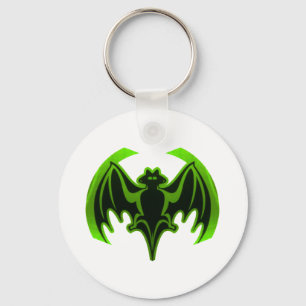 Porte-clés Bat Green MUSEUM Zazzle Cadeaux