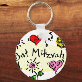 Porte-clés Bat mitzvah (Recto)