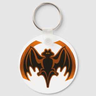 Porte-clés Bat Orange Le MUSÉE Zazzle Cadfts