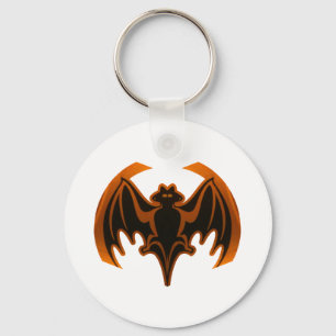 Porte-clés Bat Orange Le MUSÉE Zazzle Cadfts