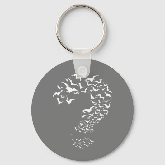 Porte-clés Bat The Riddler white Classic (Recto)