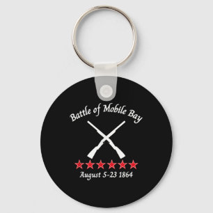 Porte-clés Bataille De Mobile Bay Alabama 1864 Bataille Civil