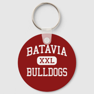 Porte-clés Batavia - Bulldogs - Moyen - Batavia Illinois