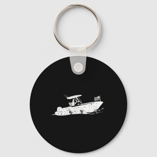 Porte-clés Bateau à console centrale (Recto)