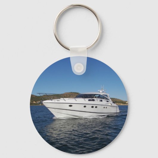 Porte-clés Bateau à moteur de luxe (Recto)