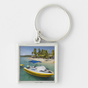 Porte-clés Bateau à moteur et bateau banane