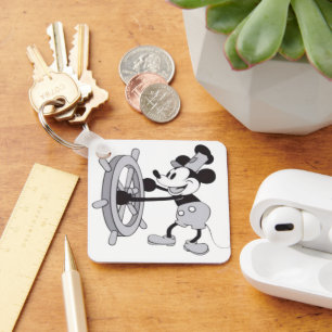 Porte-clés Bateau à vapeur Willie Mickey Porte - clé