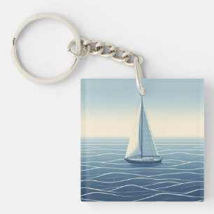 Porte-clés Bateau à voile en haute mer