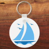 Porte-clés Bateau Blue (Recto)