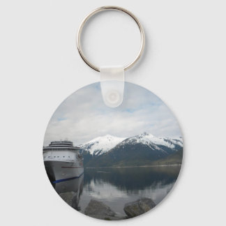 Porte-clés Bateau de croisière à Skagway, Alaska