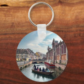 Porte-clés Bateau de la rivière Little Venice (Recto)