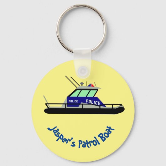 Porte-clés Bateau de patrouille (Recto)