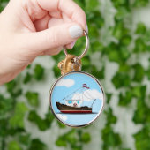 Porte-clés Bateau de pêche (Main)