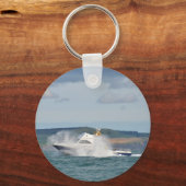 Porte-clés Bateau de pêche de loisirs (Recto)