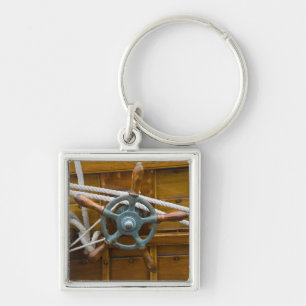 Porte-clés Bateau en bois antique