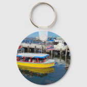 Porte-clés Bateau fond en verre - Monterey CA (Recto)