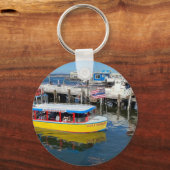 Porte-clés Bateau fond en verre - Monterey CA (Recto)