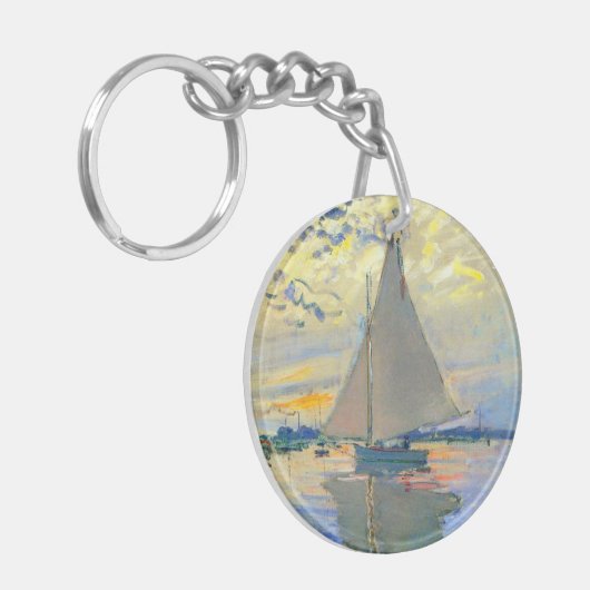 Porte-clés Bateau Monet au Petit-Gennevilliers (Devant gauche)