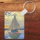 Porte-clés Bateau Monet au Petit-Gennevilliers (Verso)